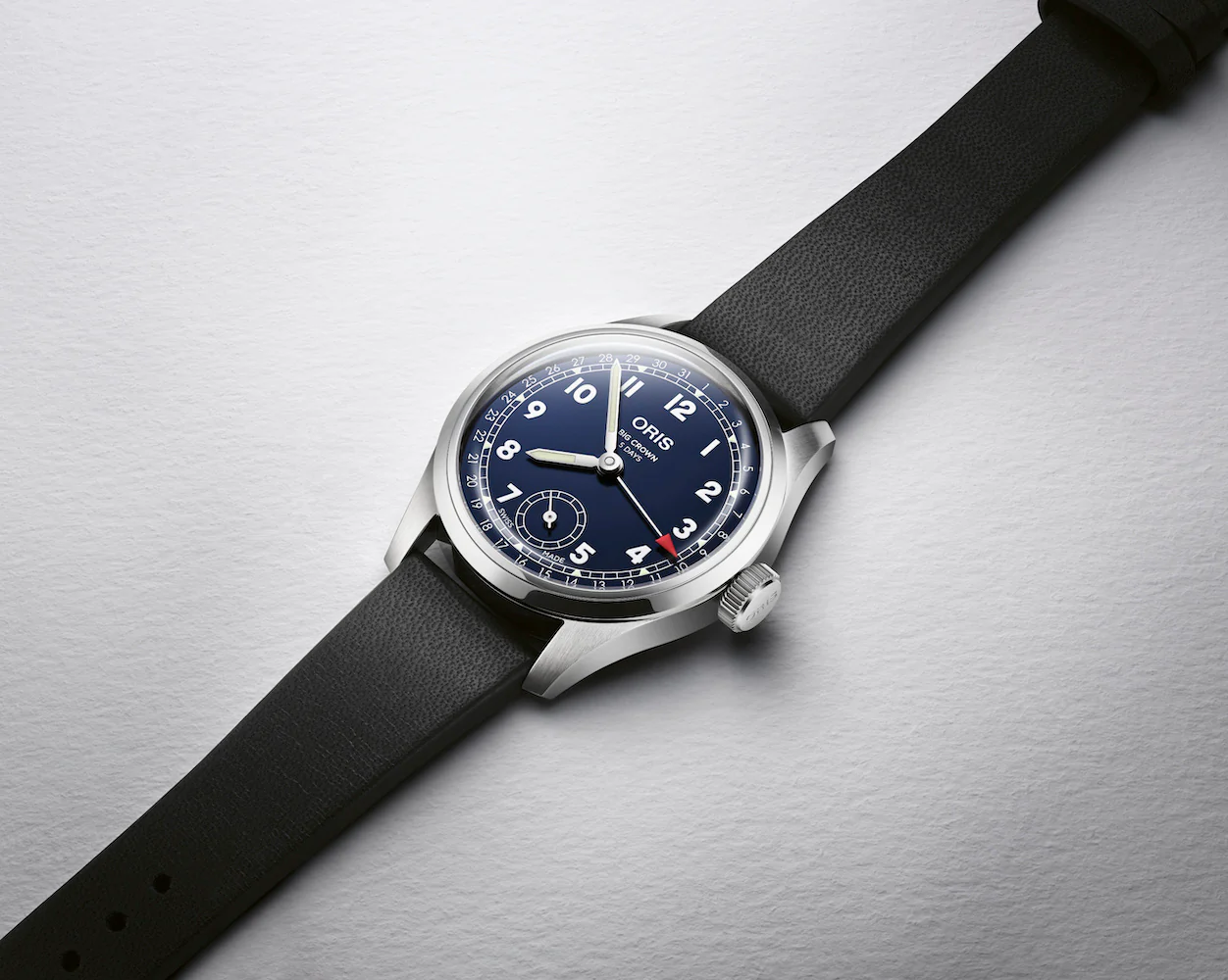 Oris Big Crown Pointer Date Calibre 403 Leather Watch - Image 5