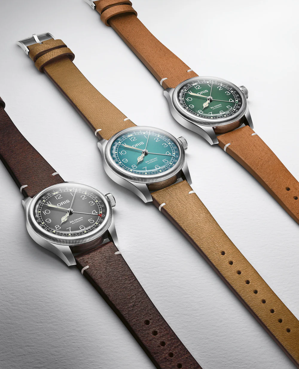 Oris Big Crown Pointer Date Cervo Volante Green Watch - Image 4