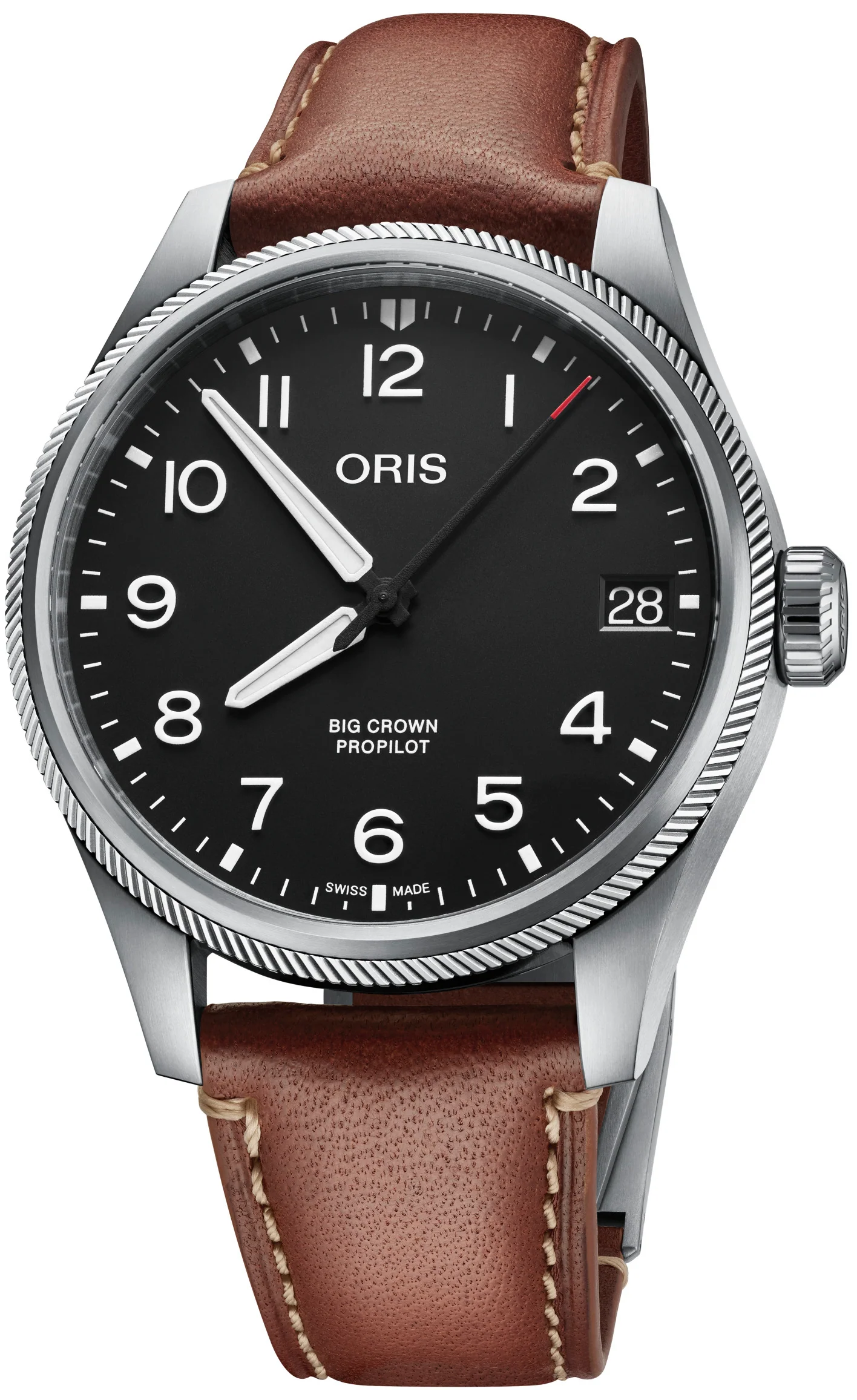 Oris Big Crown ProPilot Big Date Leather Watch