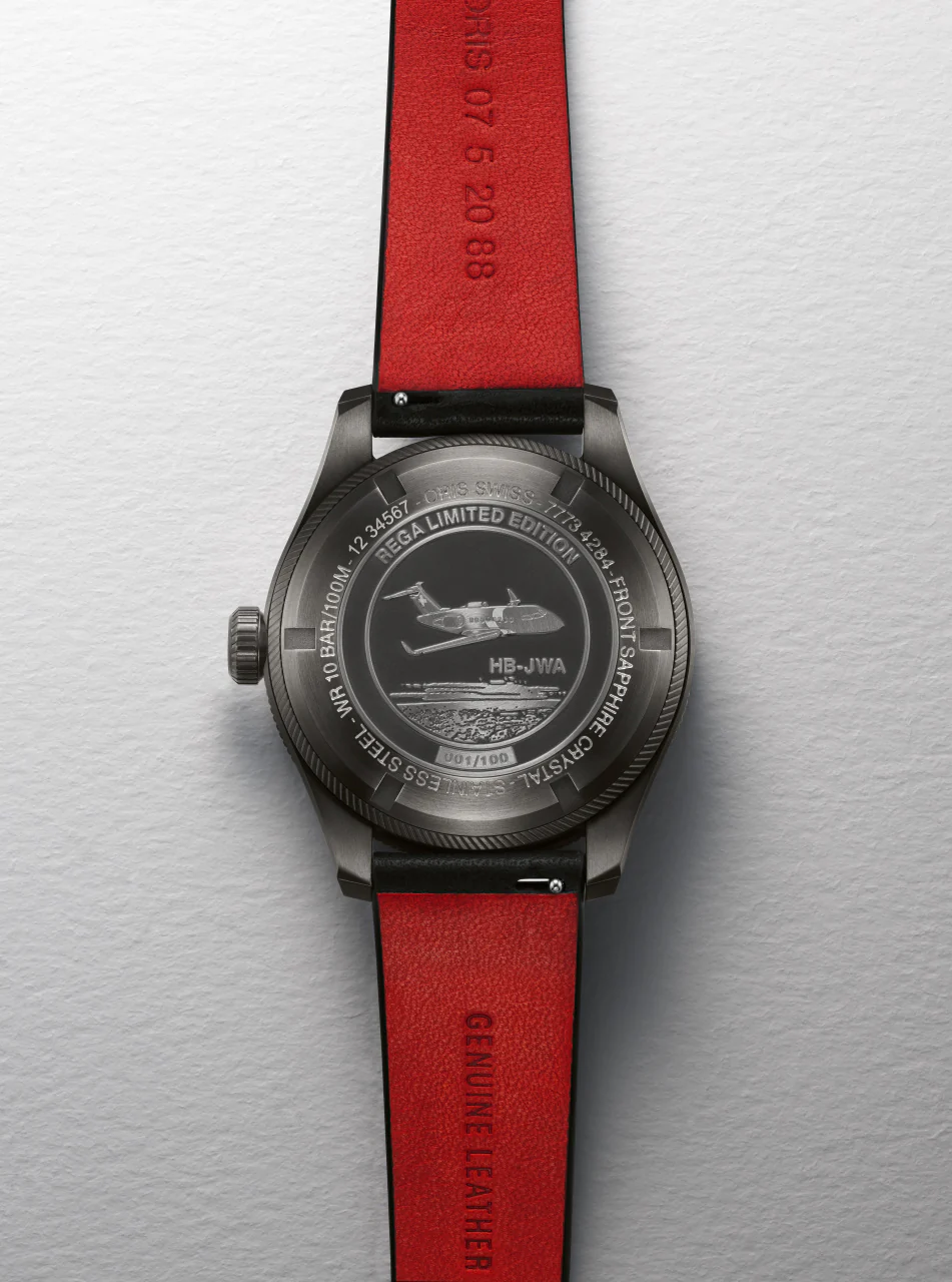 Oris Watch Big Crown ProPilot Rega Fleet Bombardier Challenger 650 HB-JWA Limited Edition - Image 4