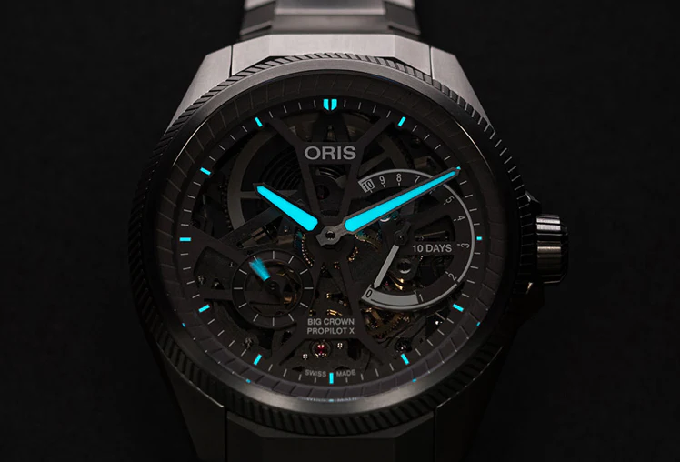 Oris Big Crown ProPilot X Calibre 115 Skeleton Leather Watch - Image 2