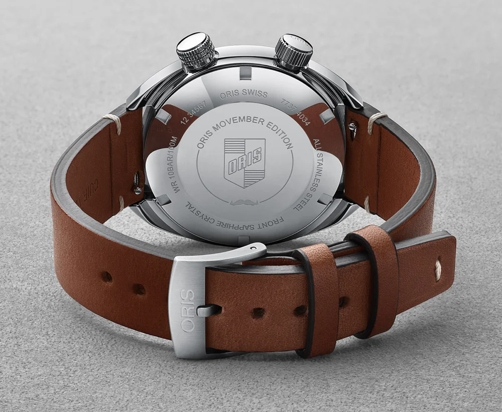 Oris Watch Chronoris Movember Edition Leather - Image 2