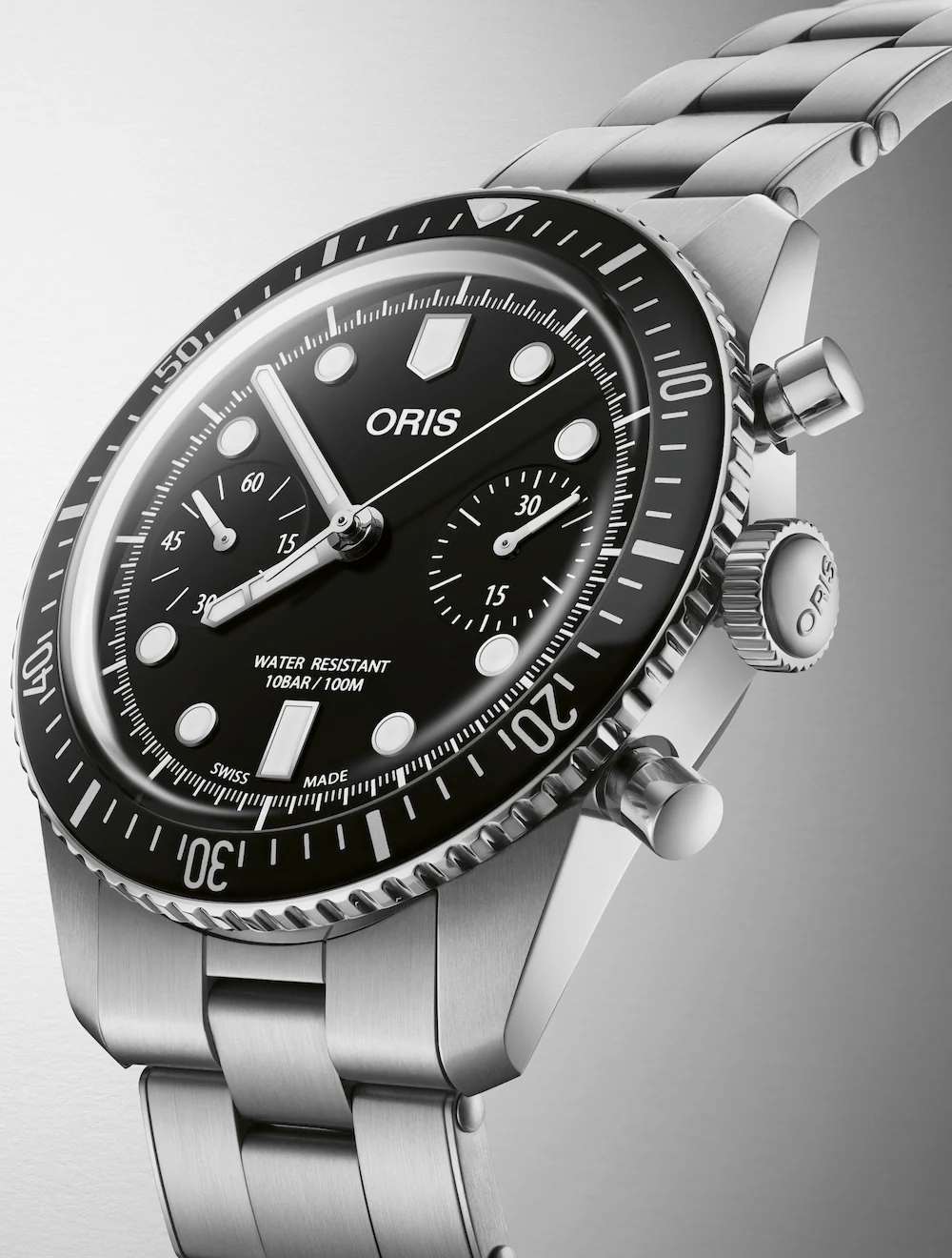 Oris Divers Sixty Five Chronograph Bracelet Watch - Image 2