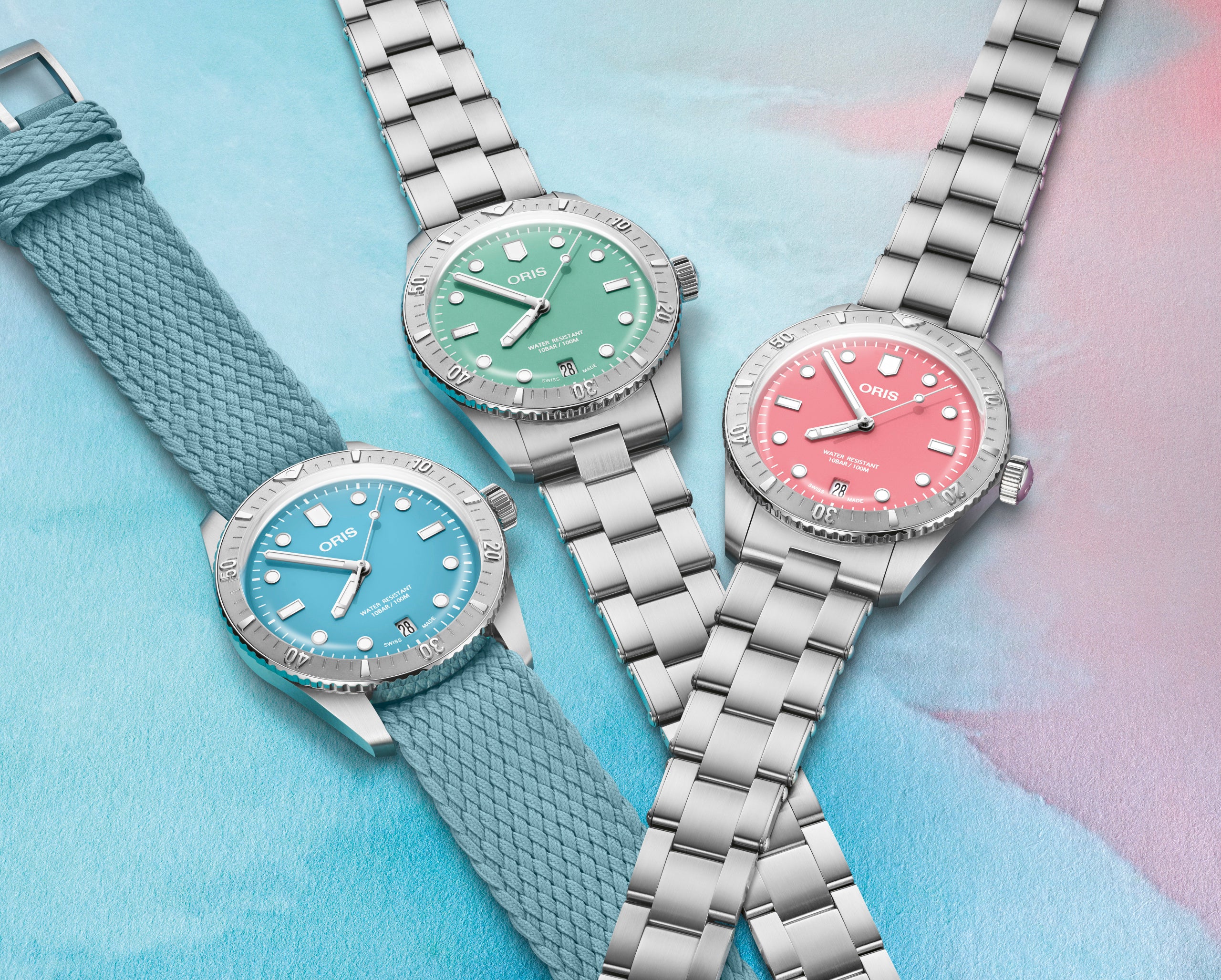 Oris Divers Sixty Five Cotton Candy Bracelet - Image 3