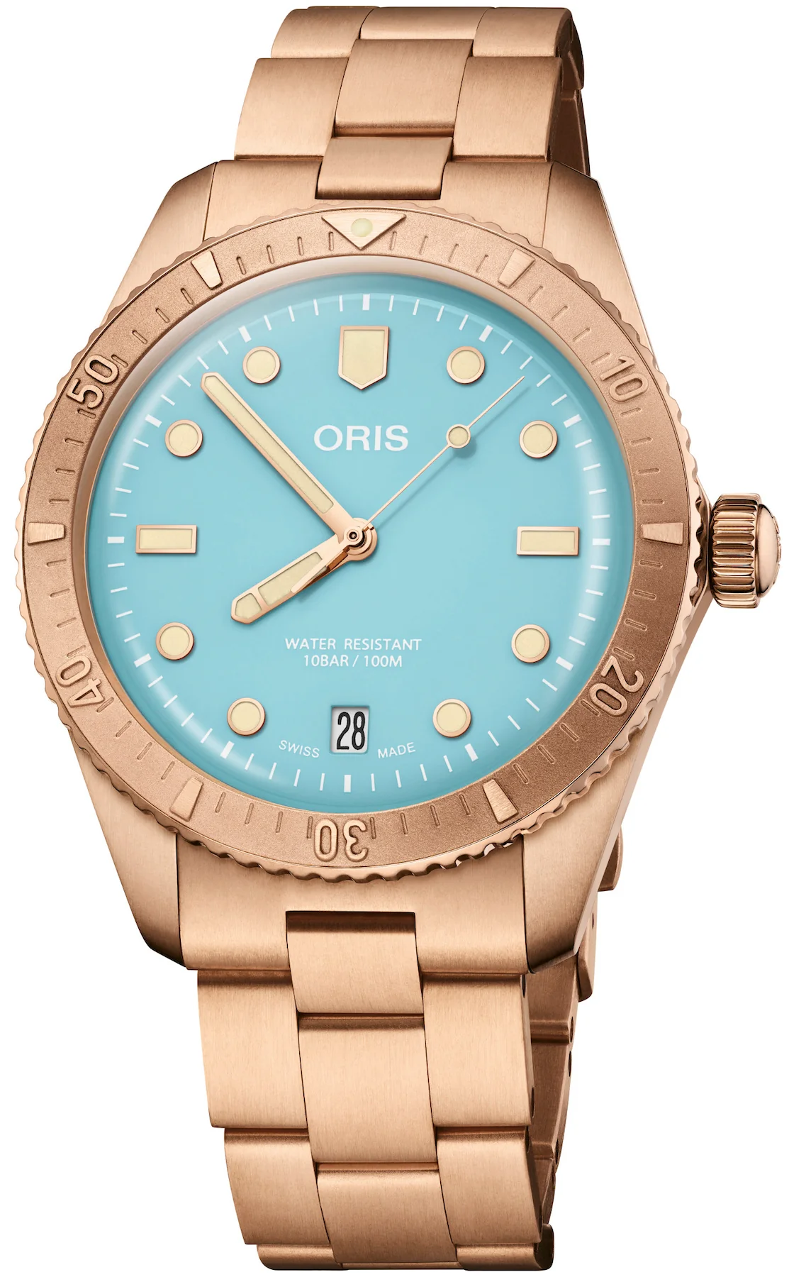 Oris Divers Sixty-Five Cotton Candy Sky Blue Bracelet