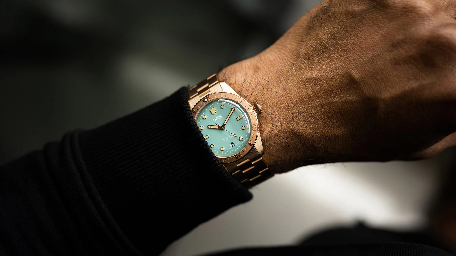 Oris Divers Sixty-Five Cotton Candy Wild Green Bracelet - Image 4