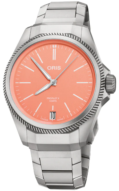 Oris ProPilot X Calibre 400 Salmon