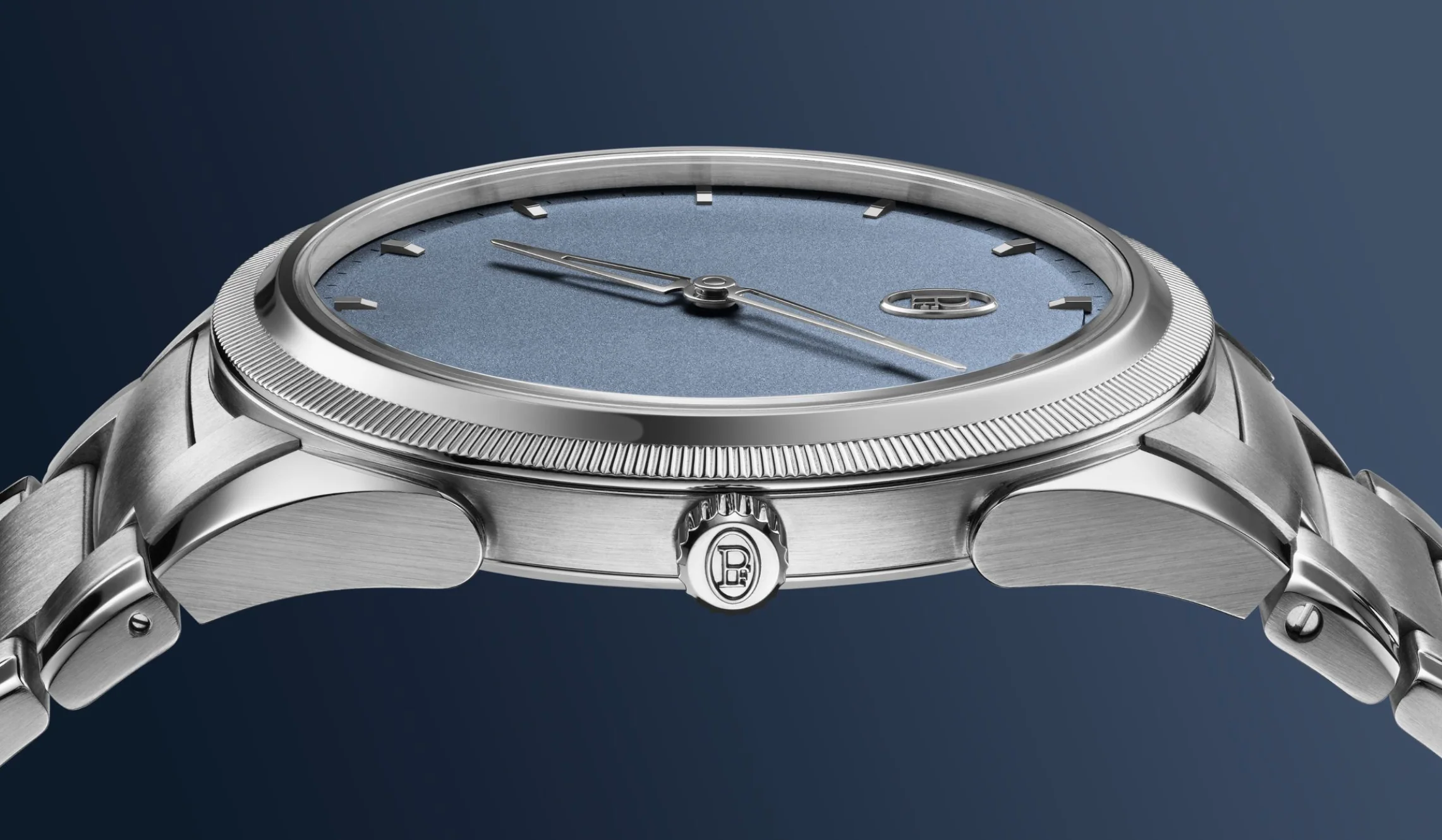 Parmigiani Fleurier Tonda PF Micro Rotor Platinum Stone Blue Limited Edition Watch - Image 3
