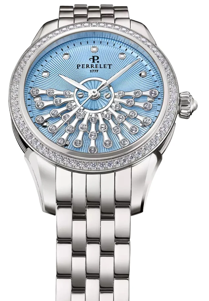 Perrelet Josephine Bleu de Saxe Diamond Watch - Image 3