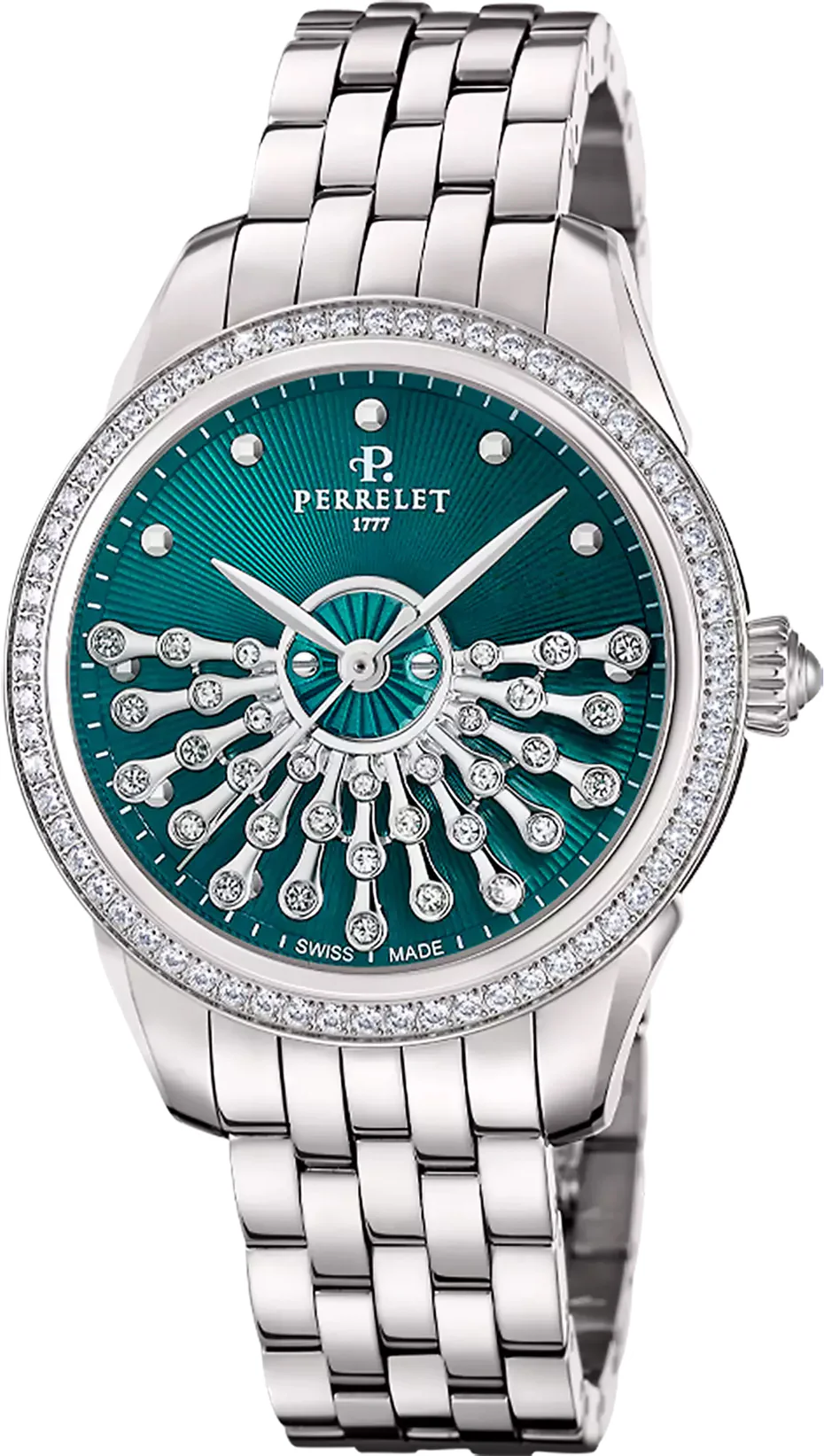 Perrelet Josephine Vert Imperial Diamond Watch