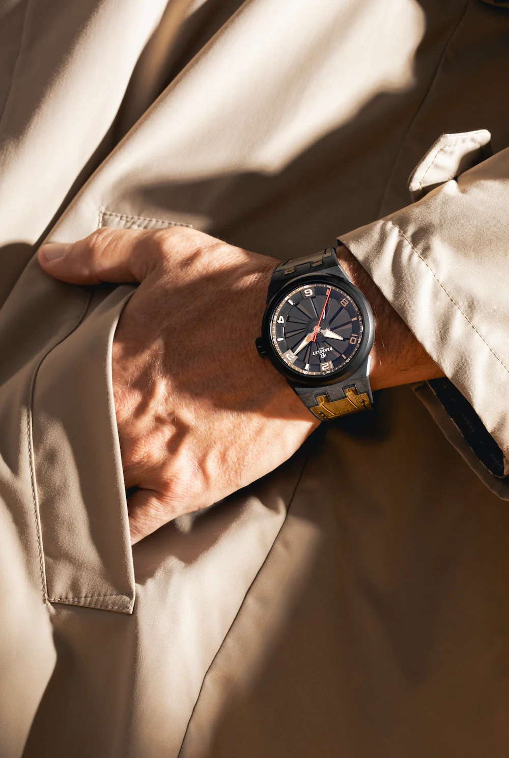 Perrelet Turbine Carbon Khaki Watch - Image 7