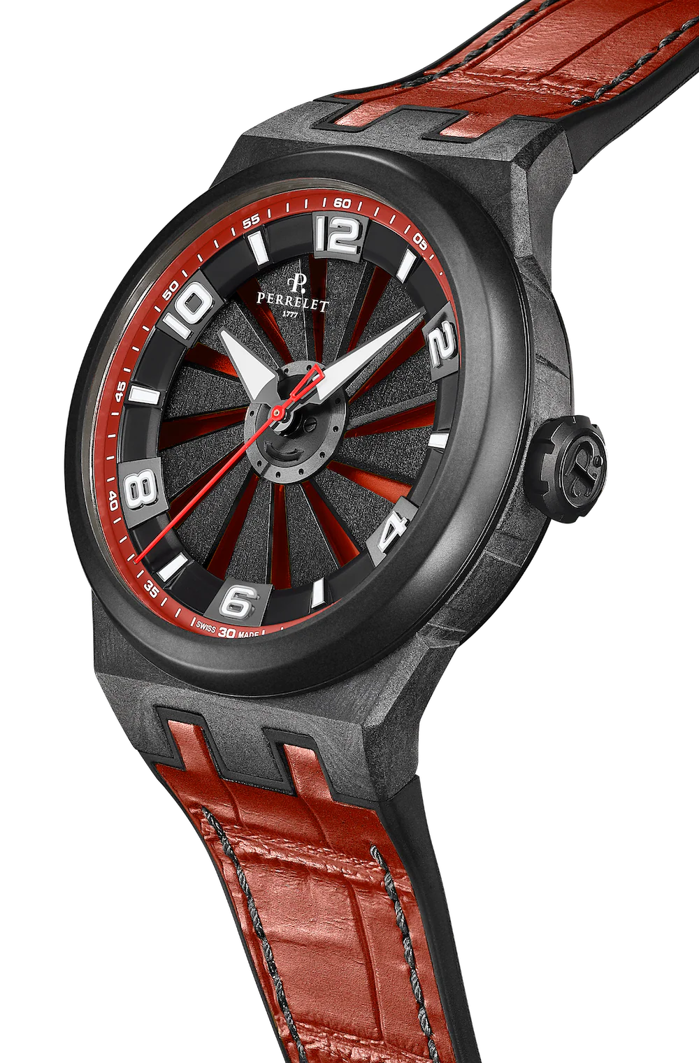 Perrelet Turbine Carbon Red Watch - Image 2