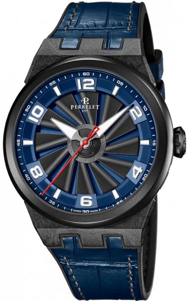 Perrelet Turbine Carbon Sports Blue Watch