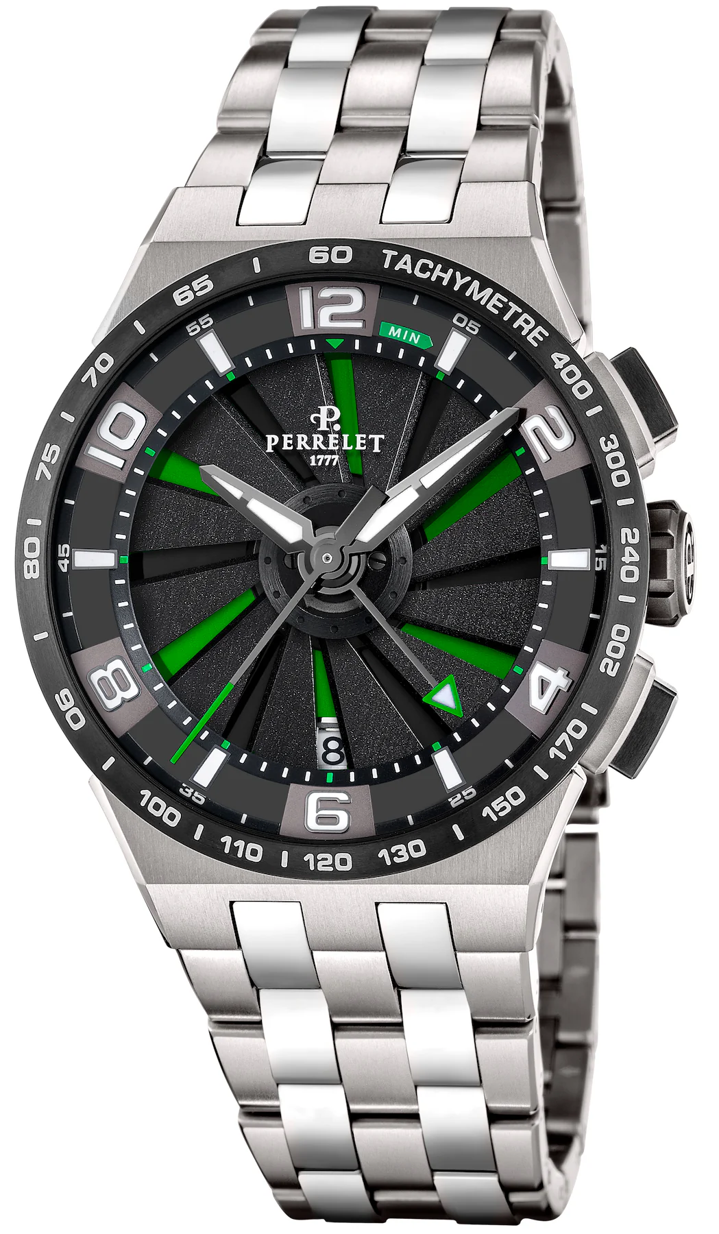Perrelet Turbine Chrono NEO Green Watch