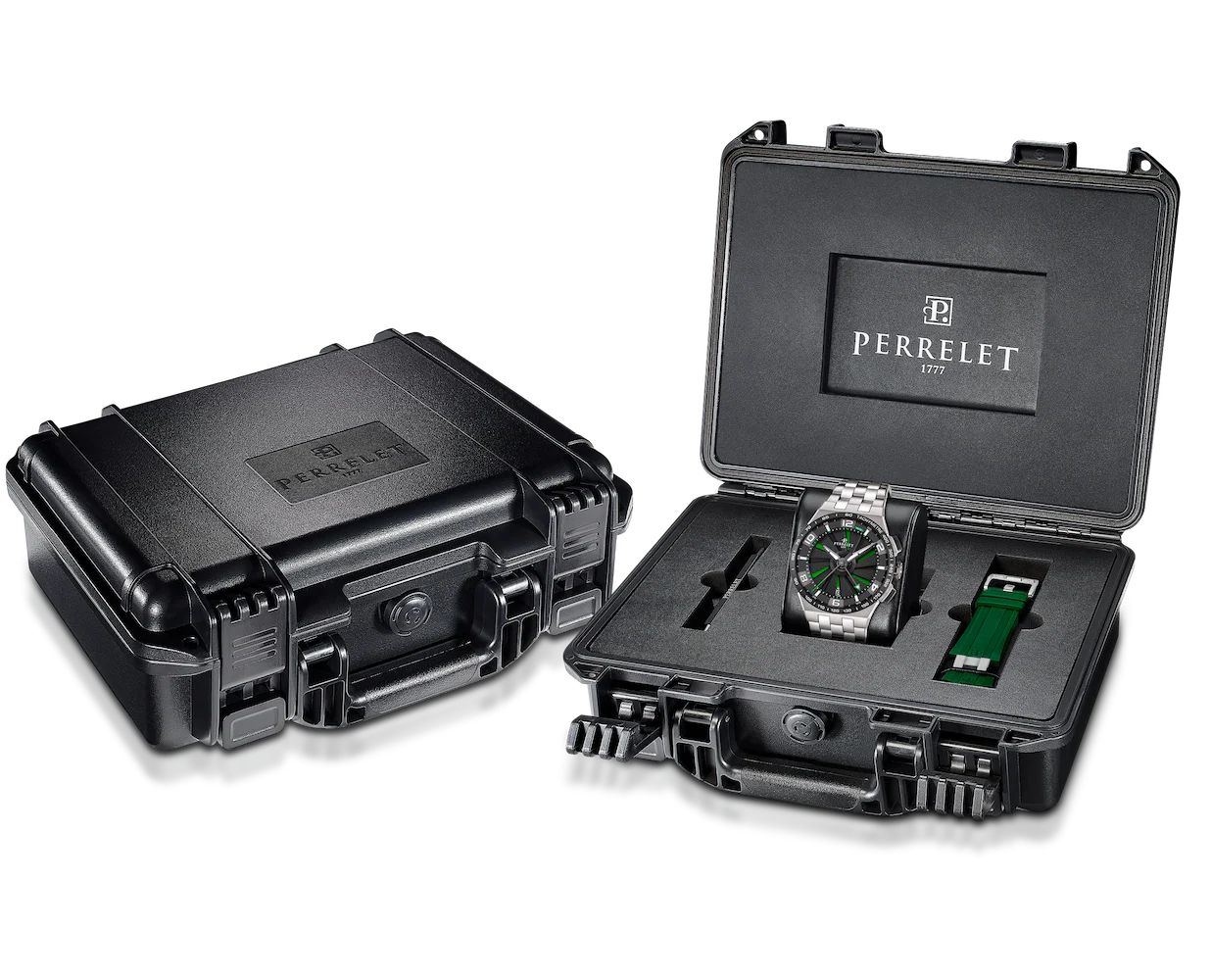 Perrelet Turbine Chrono NEO Green Watch - Image 7