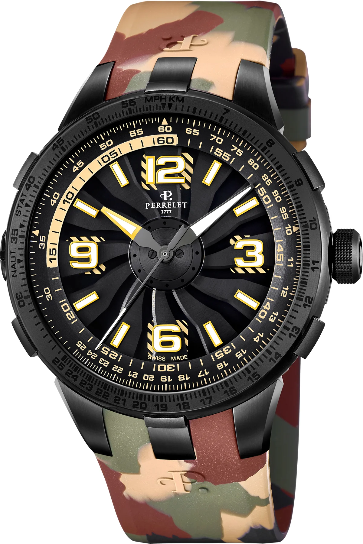 Perrelet Turbine Pilot Camouflage