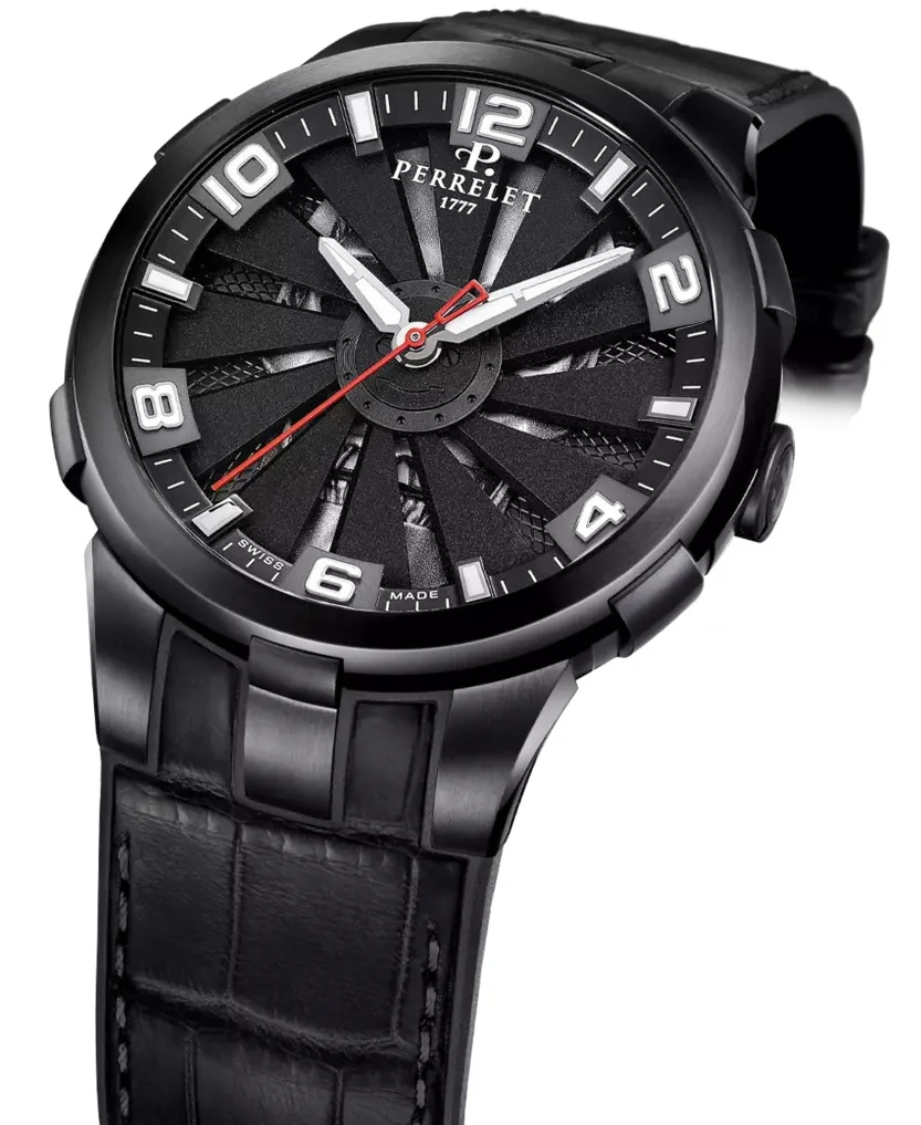 Perrelet Turbine Skull 3 Hands Watch - Image 3