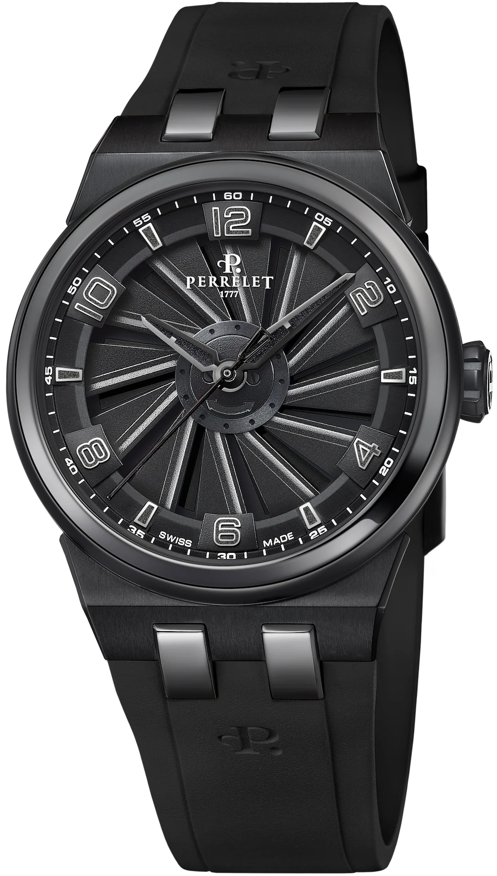 Perrelet Turbine Titanium 41 Black Watch
