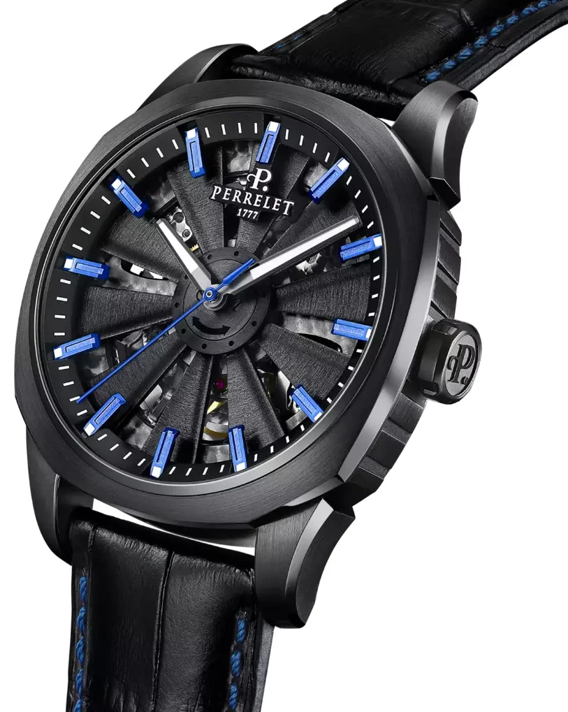 Perrelet Turbine Urban Skeleton 3 Hands Watch - Image 3