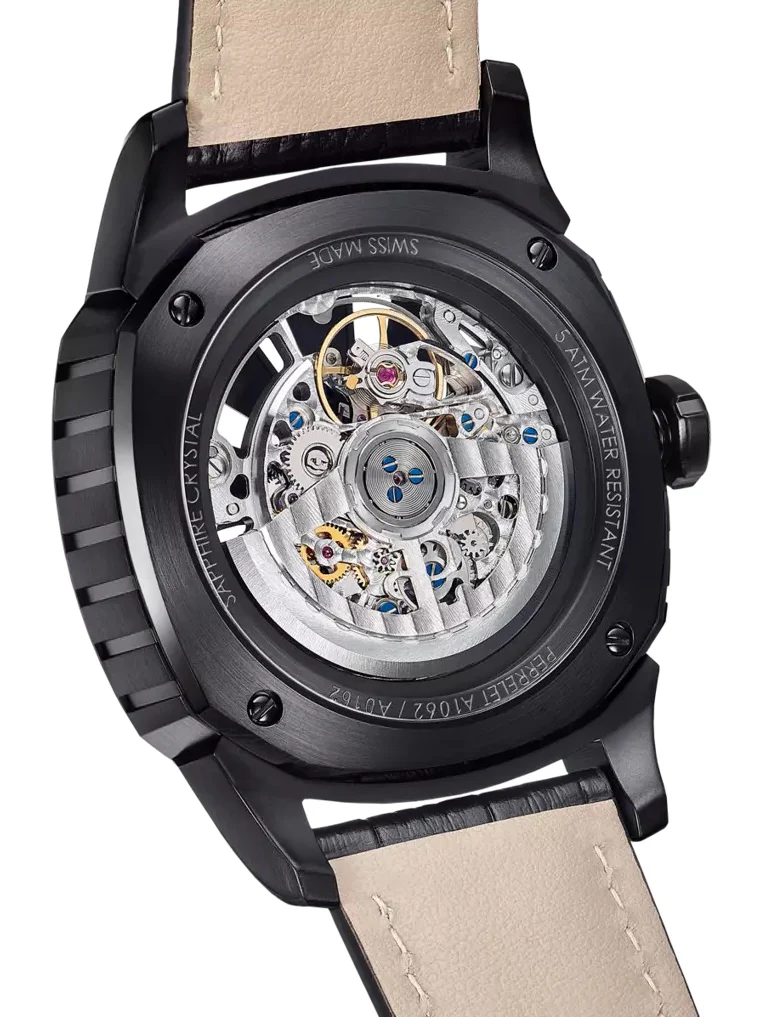 Perrelet Turbine Urban Skeleton 3 Hands Watch - Image 4