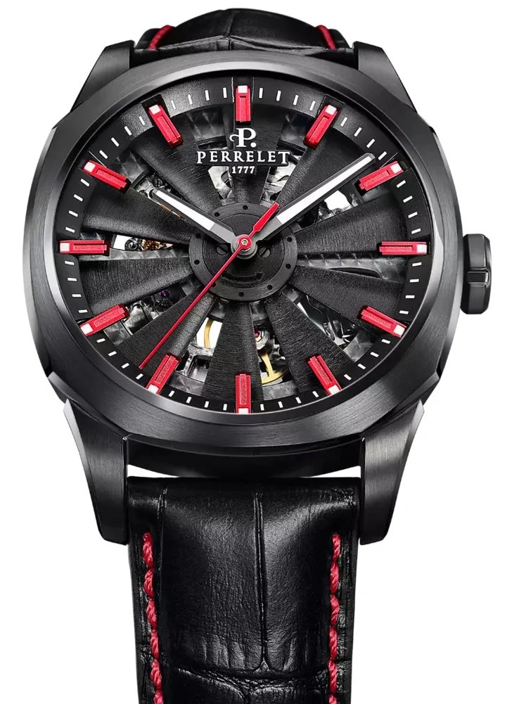 Perrelet Turbine Urban Skeleton 3 Hands Watch - Image 2
