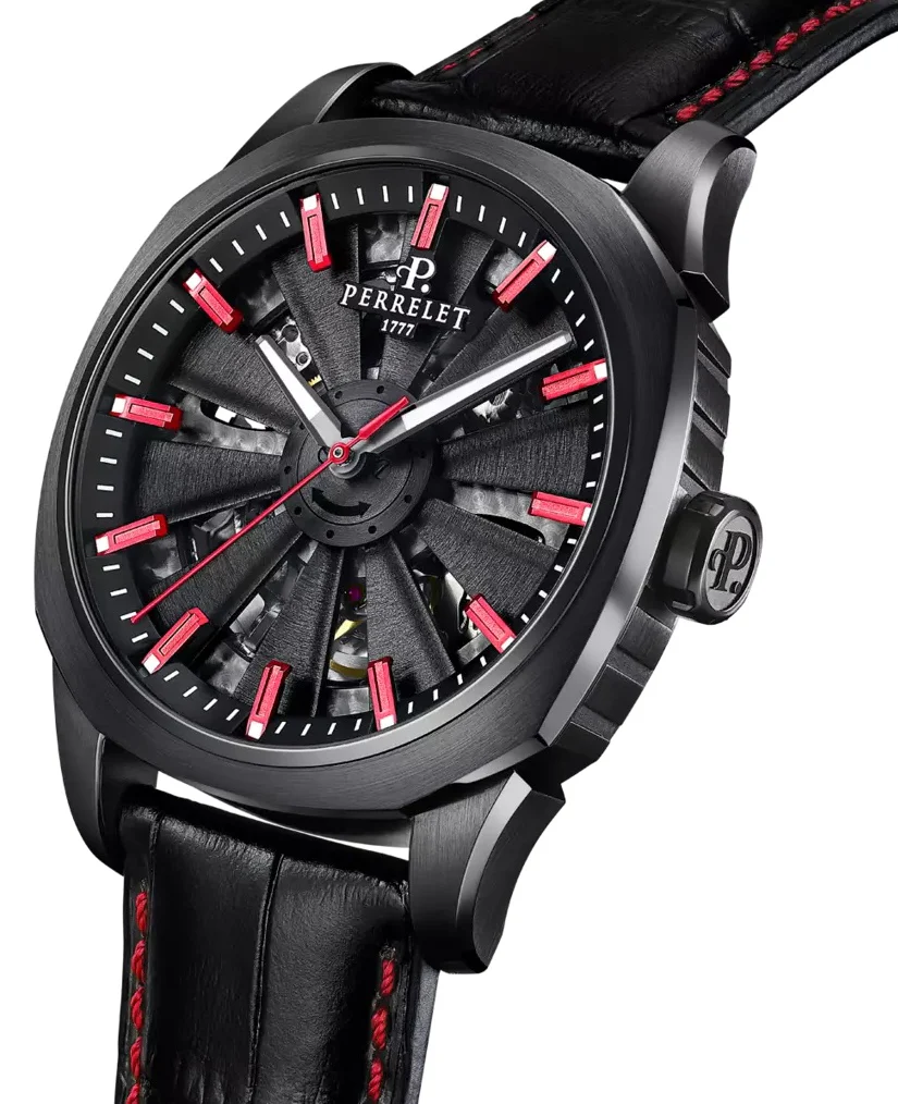 Perrelet Turbine Urban Skeleton 3 Hands Watch - Image 3