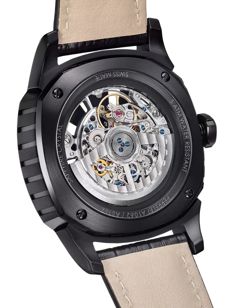 Perrelet Turbine Urban Skeleton 3 Hands Watch - Image 4