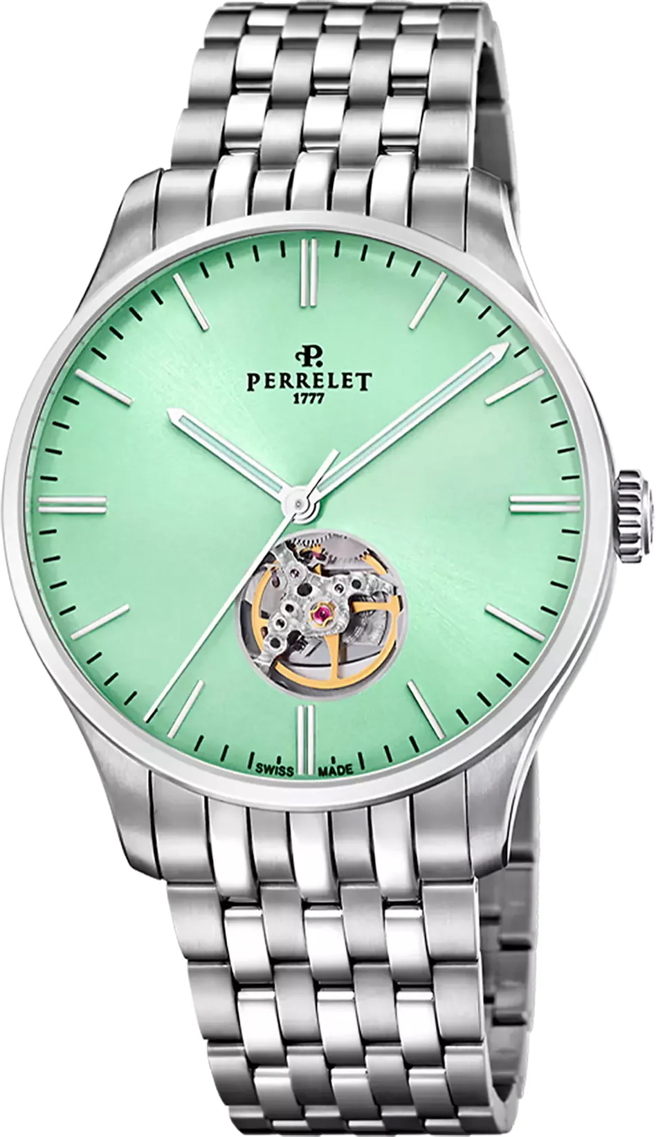 Perrelet Weekend 3 Hands Open Heart Watch