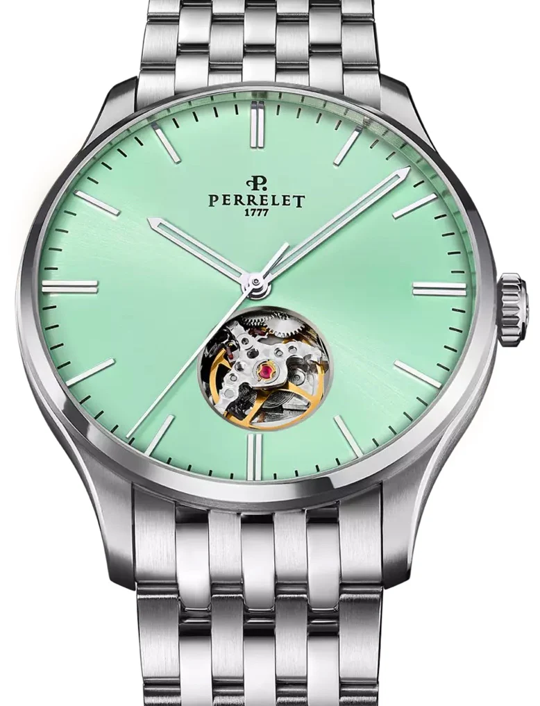 Perrelet Weekend 3 Hands Open Heart Watch - Image 3