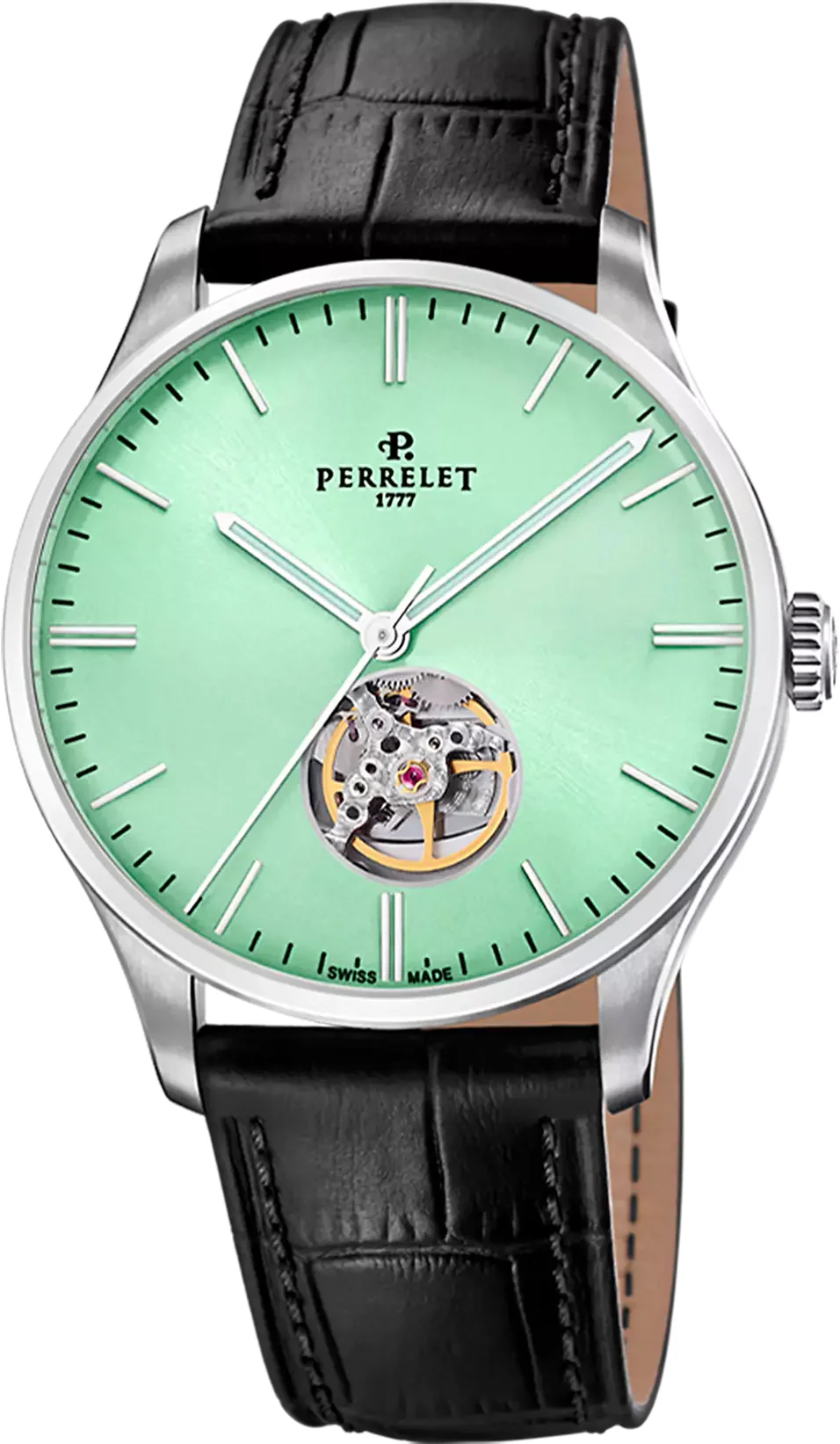 Perrelet Weekend 3 Hands Open Heart Watch