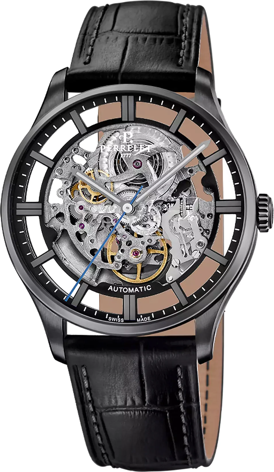 Perrelet Weekend Skeleton 3 Hands Watch