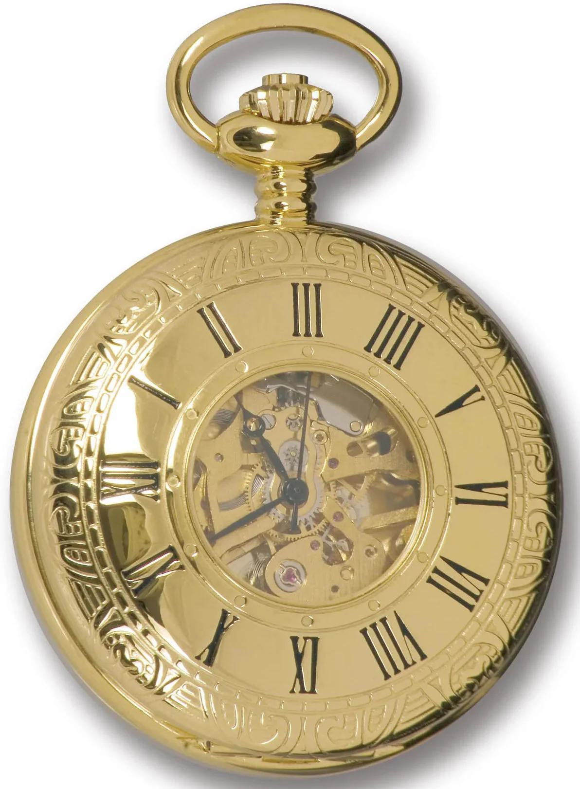 Rapport Pocket Watch Half Hunter Mechanical - Image 2