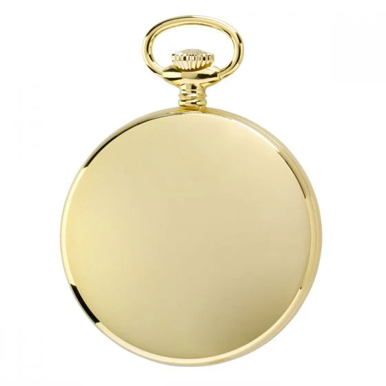 Rapport Pocket Watch Mechanical Open Face Gold Plated - Image 2