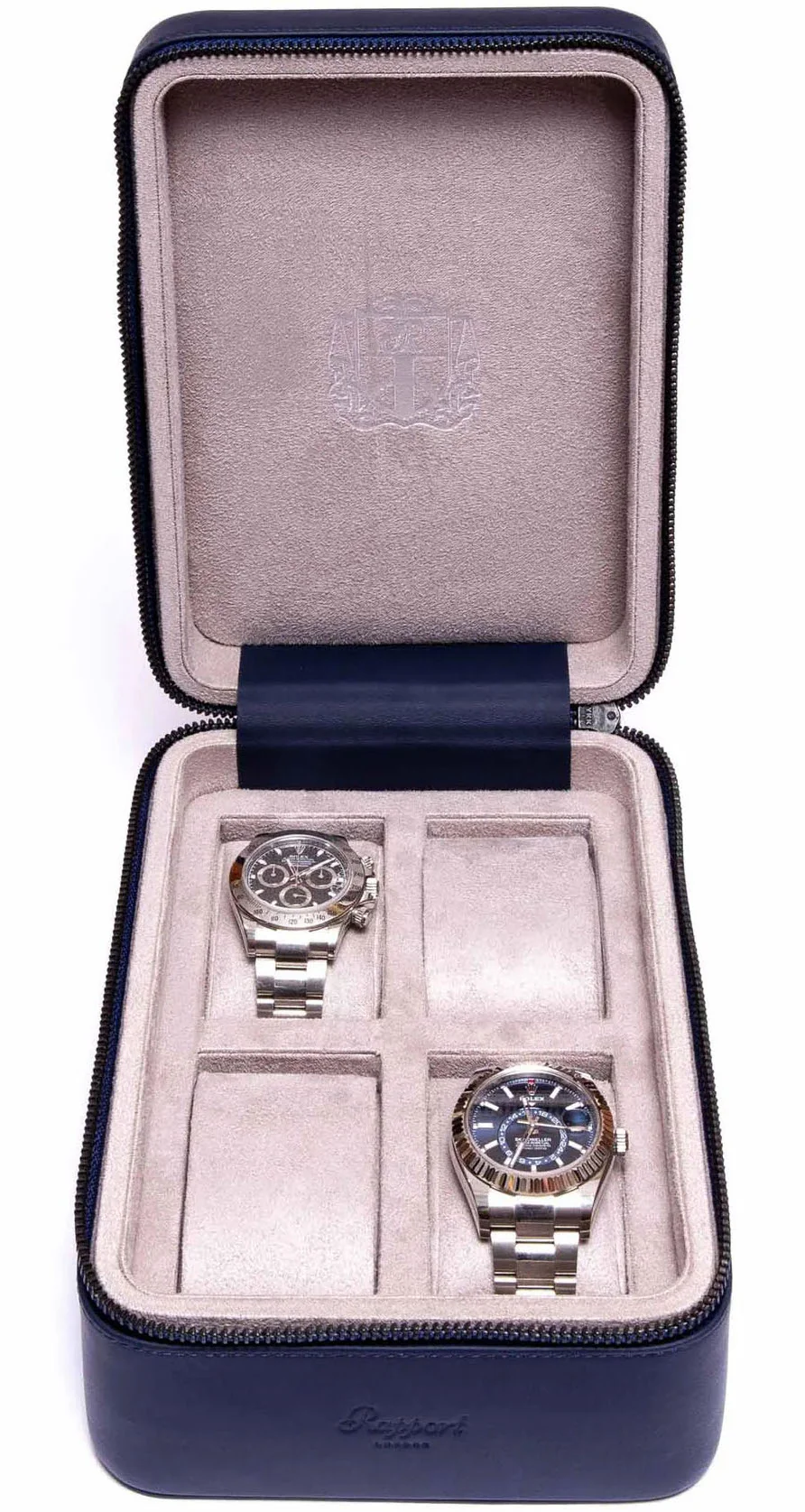 Rapport Watch Case Hyde Park 4 Blue Zip