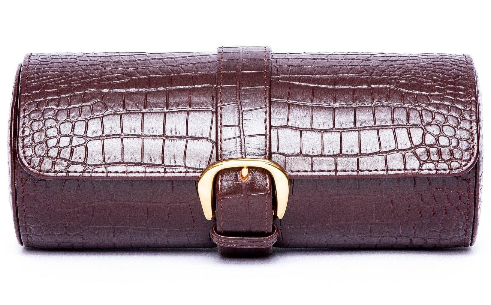 Rapport Watch Roll Brompton 3 Brown Crocodile - Image 3