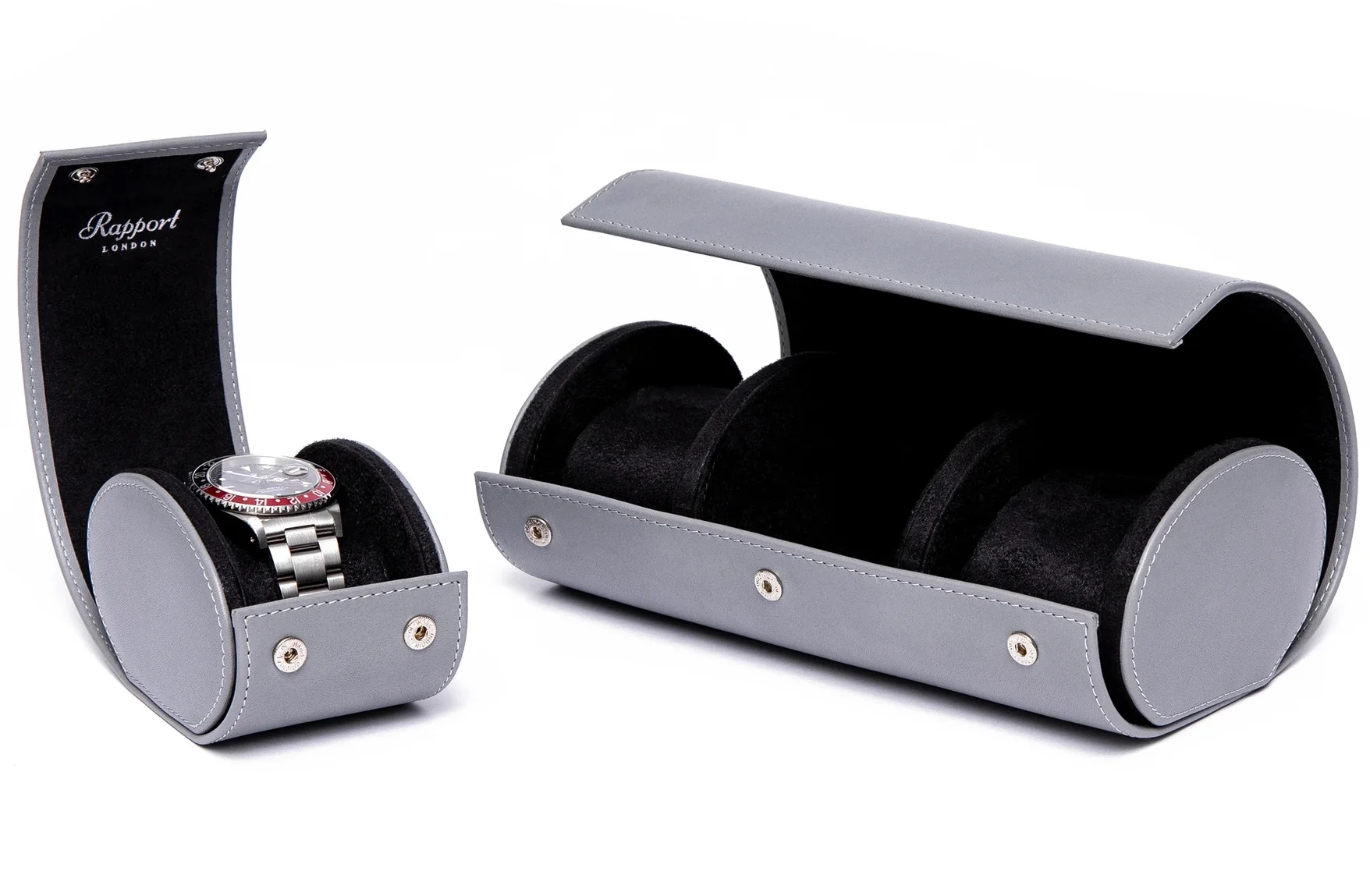 Rapport Watch Roll Hyde Park Grey Three Watch - Image 3