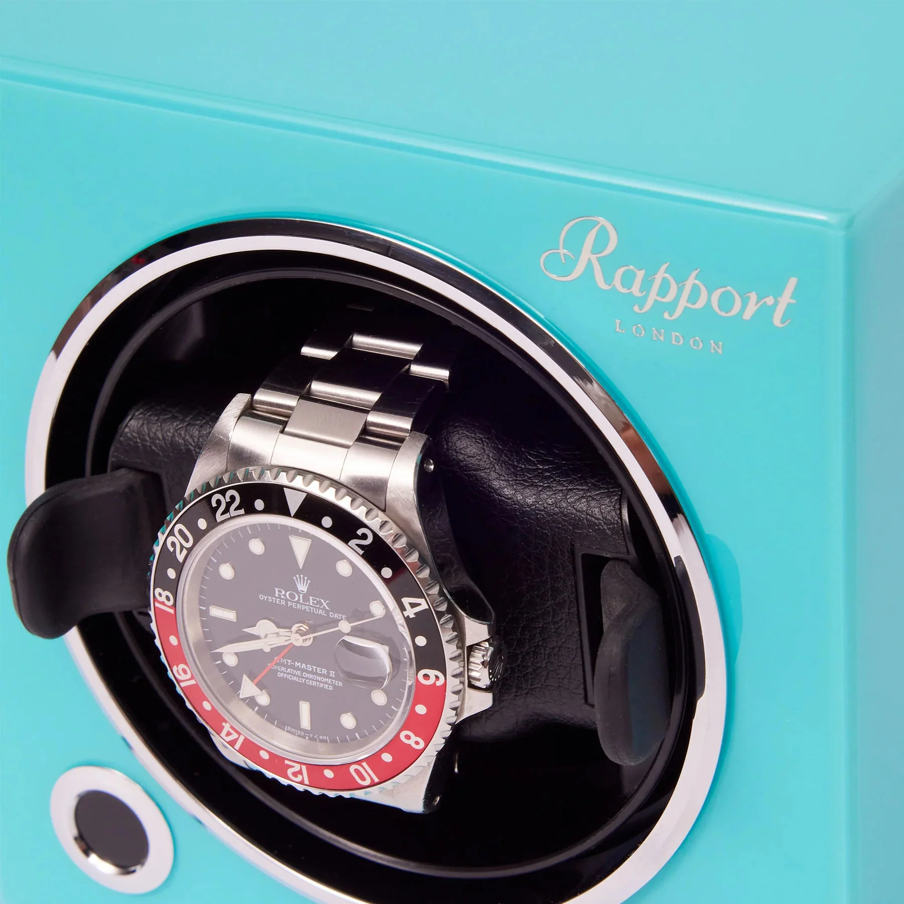 Rapport Watch Winder Evo Single Aquamarine Blue Limited Edition - Image 3