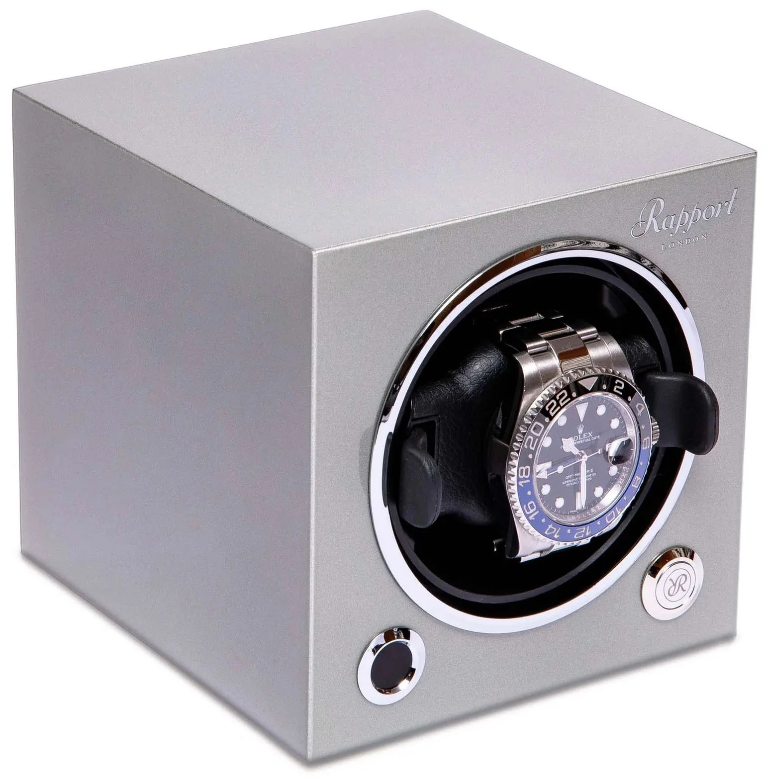 Rapport Watch Winder Evo Single Platinum Silver - Image 2