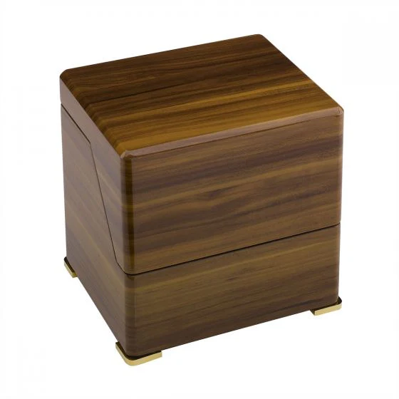 Rapport Watch Winder Perpetua III Single Touch Screen Walnut Finish - Image 3