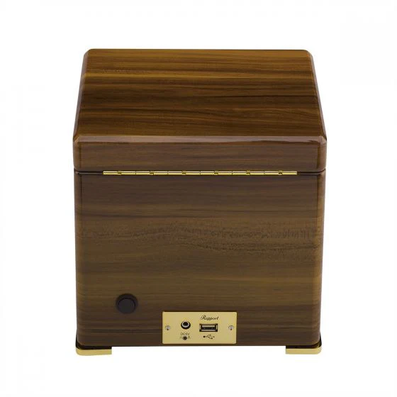 Rapport Watch Winder Perpetua III Single Touch Screen Walnut Finish - Image 4