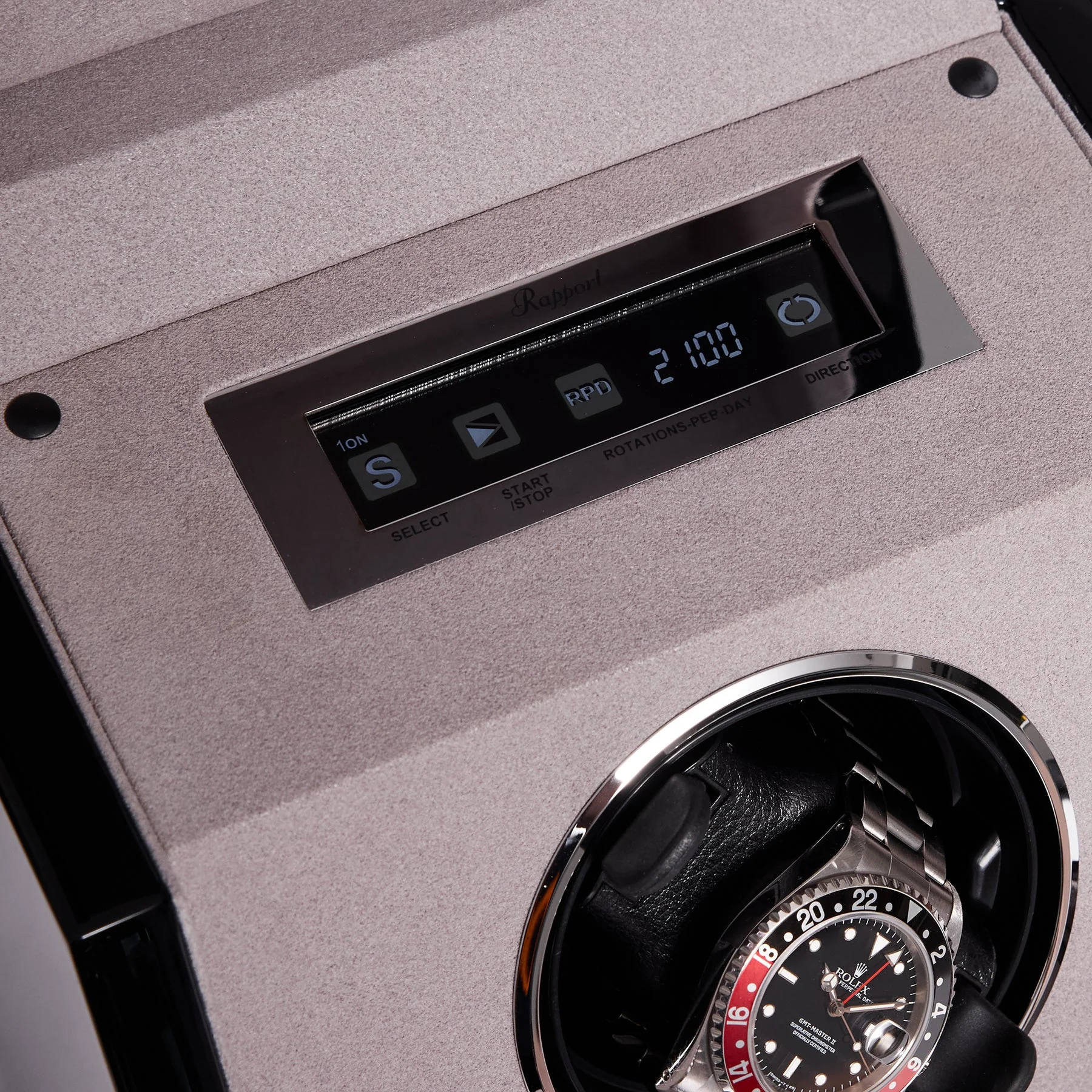 Rapport Watch Winder Perpetua Single Ebony - Image 6