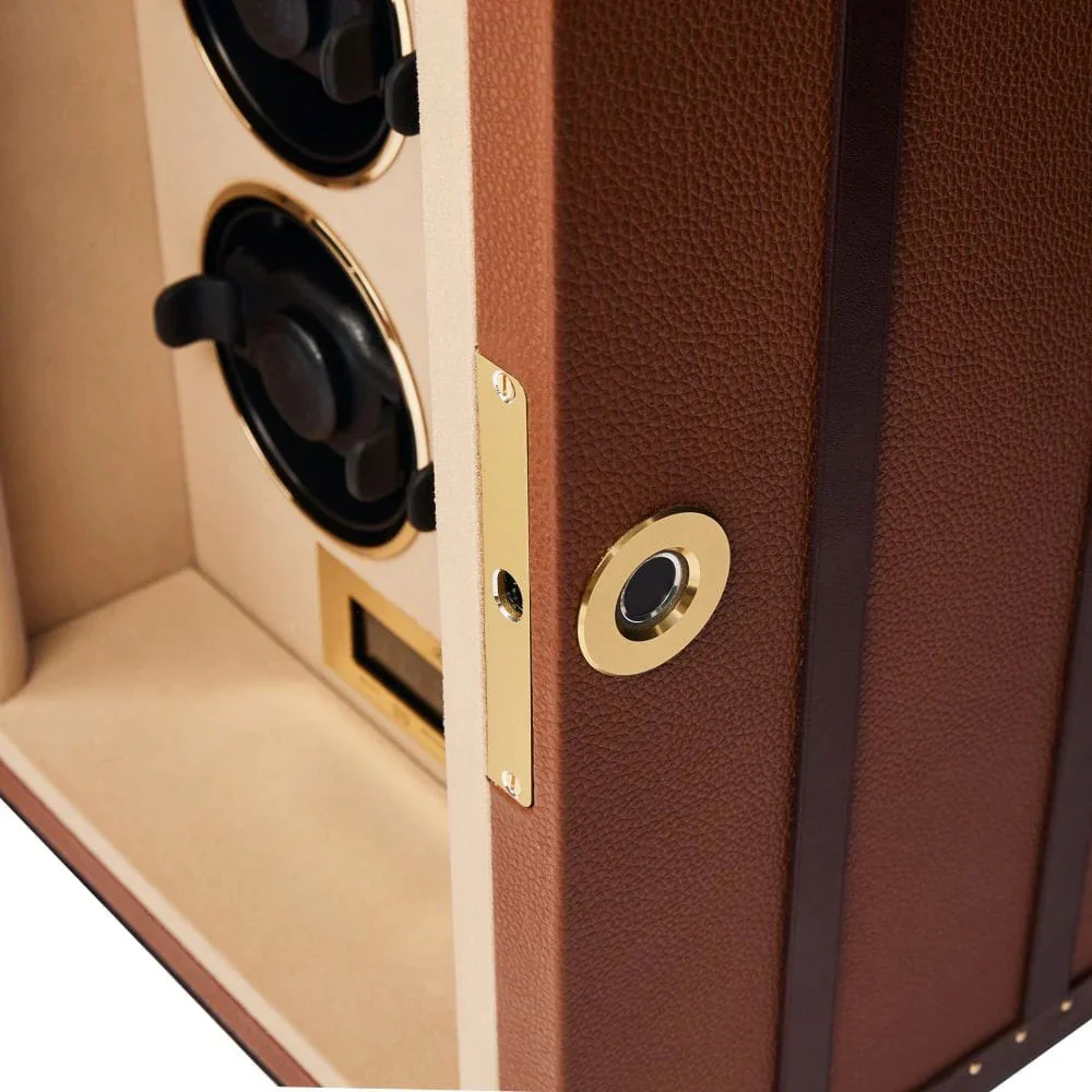 Rapport Watch Winder Roamer 6 Leather Brown - Image 3