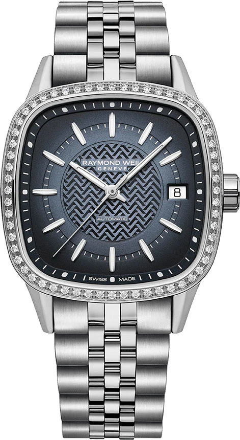 Raymond Weil Freelancer 60 Lab Blue Ladies Bracelet Watch