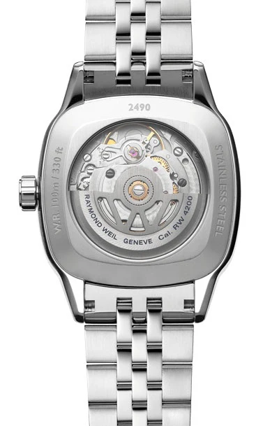 Raymond Weil Freelancer 60 Lab Green Ladies Bracelet Watch - Image 3