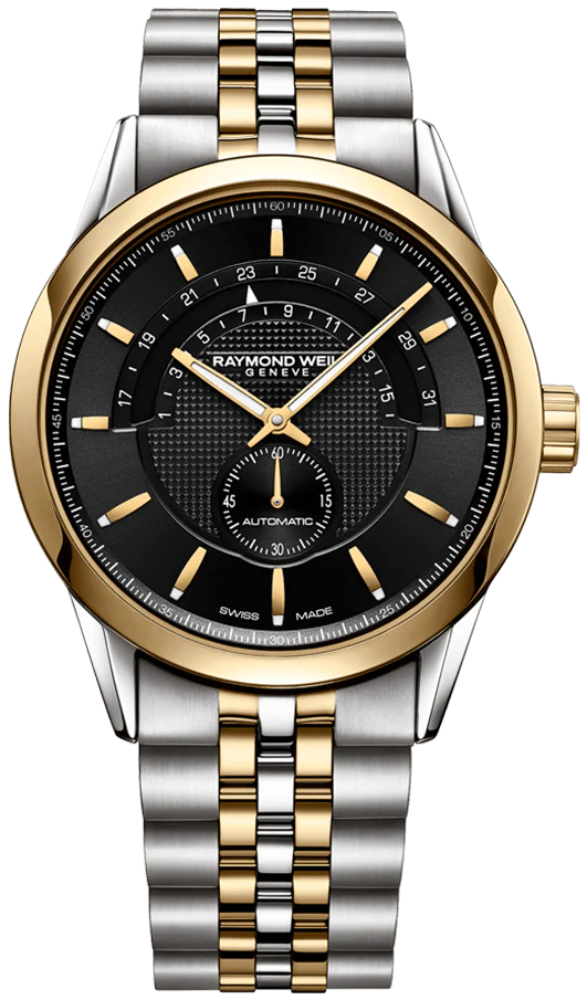 Raymond Weil Watch Freelancer Half Moon Opening Date Window D
