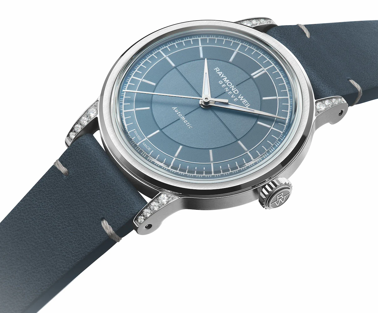 Raymond Weil Millesime Central Seconds Denim Blue Watch - Image 2