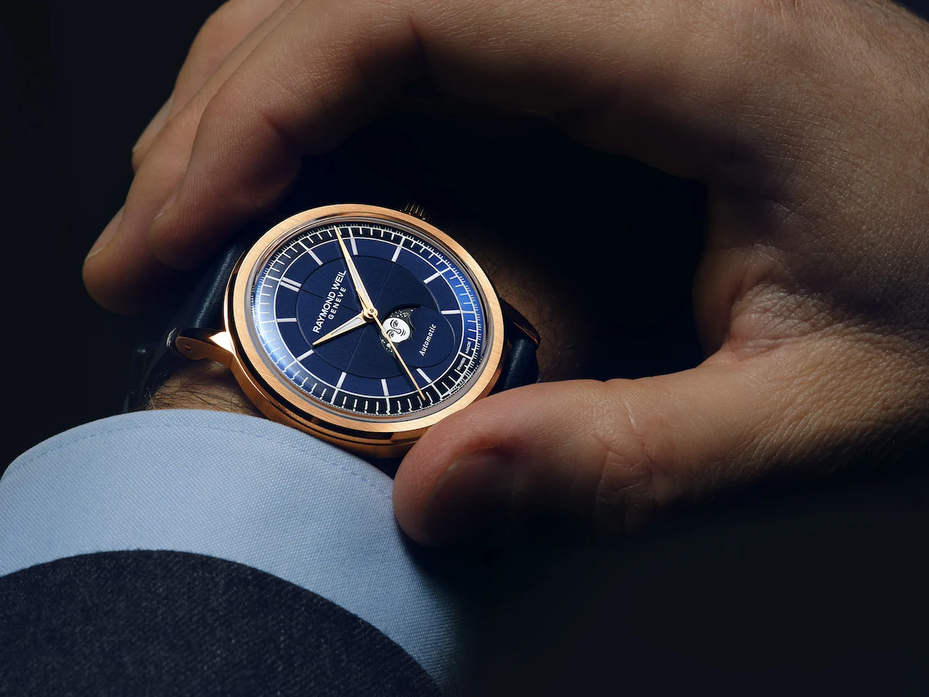 Raymond Weil Millesime Moon Phase 39.5mm Watch - Image 5