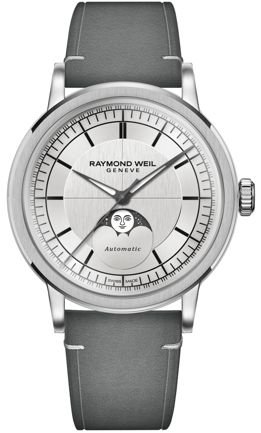 Raymond Weil Millesime Moon Phase 39.5mm Watch