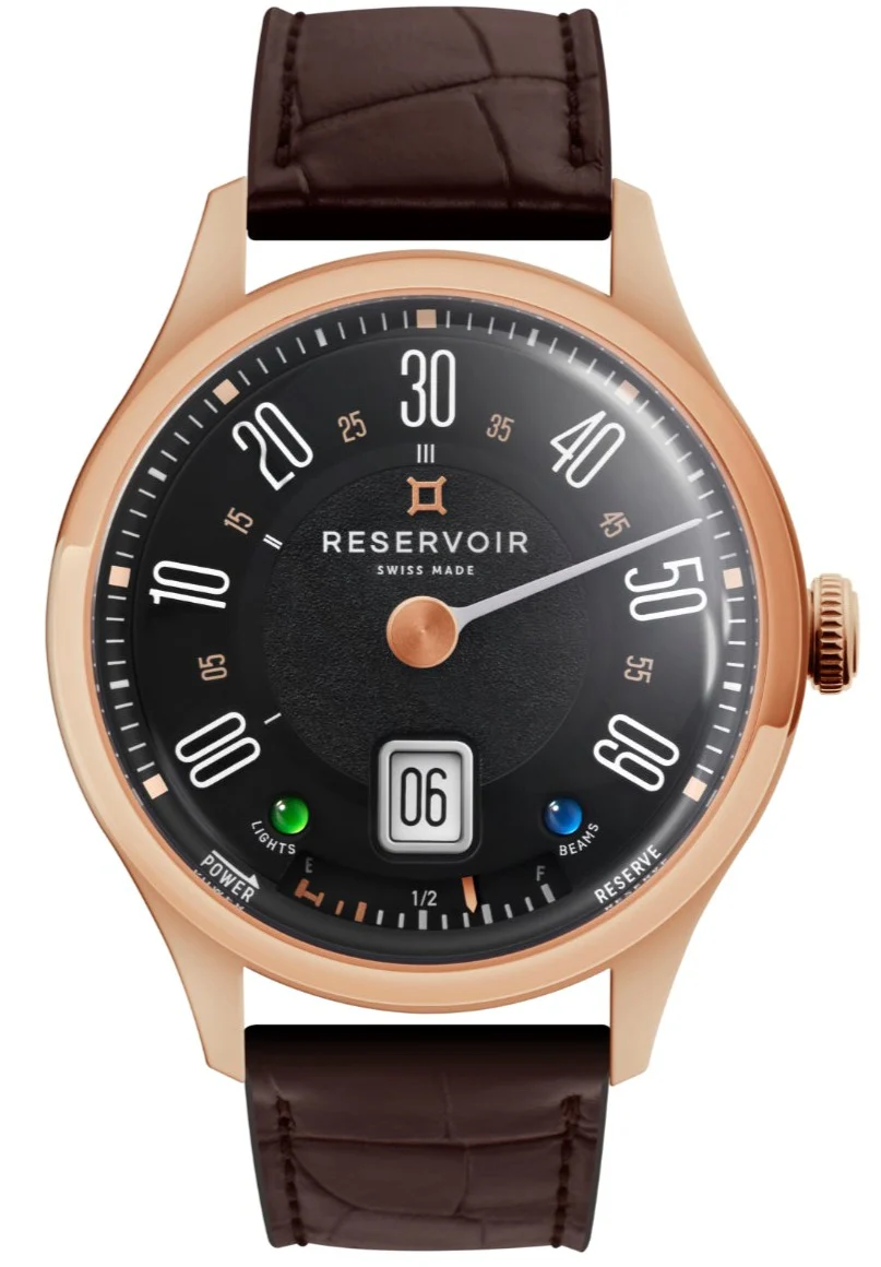 Reservoir Longbridge Rose Gold Watch