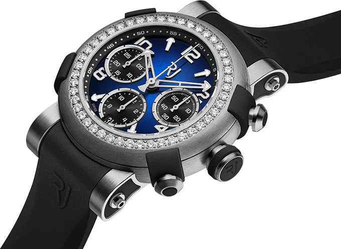 RJ Watches ARRAW Marine Titanium Blue 42mm - Image 2
